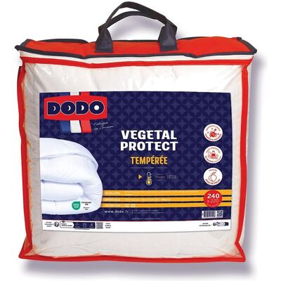 Couette DODO tempérée anti acariens naturel - 220 x 240 cm - VEGETAL PROTECT Couette DODO tempérée anti acariens naturel - 220 x 240 cm - VEGETAL PROTECT