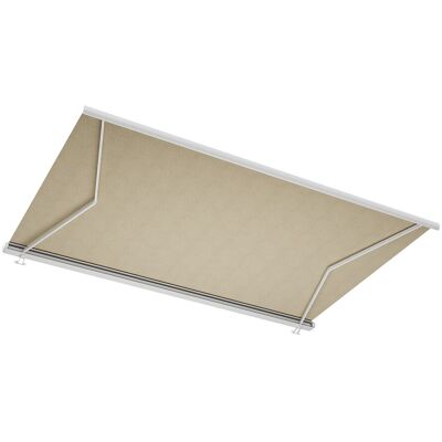 Vente-unique Store banne motorisé à leds avec coffre intégral 5 x 3,5 m - toile acrylique beige - GALAXA Vente-unique Store banne motorisé à leds avec coffre intégral 5 x 3,5 m - toile acrylique beige - GALAXA