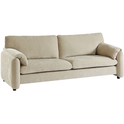 Vente-unique Canapé 3 places en tissu beige OPRALIO Vente-unique Canapé 3 places en tissu beige OPRALIO