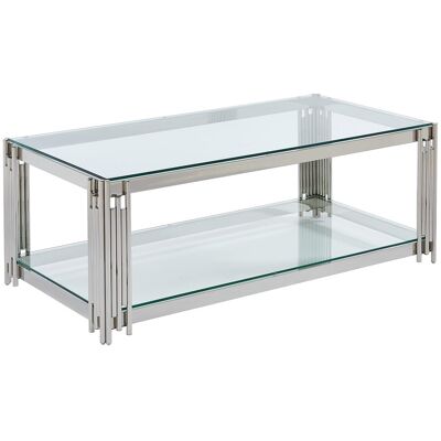 Table basse NOMELANO Pascal Morabito - Acier & Verre Moderne Table basse NOMELANO Pascal Morabito - Acier & Verre Moderne