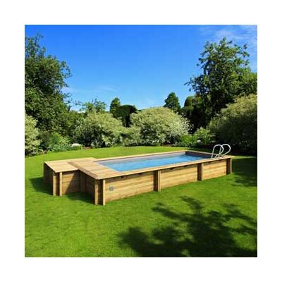 Piscine en Bois Rectangulaire Procopi - Bois Autoclave, Garantie 10 Ans Piscine en Bois Rectangulaire Procopi - Bois Autoclave, Garantie 10 Ans
