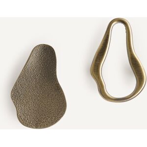 AM.PM Lot de 2 patères murales coloris bronze, ORP AM.PM Lot de 2 patères murales coloris bronze, ORP