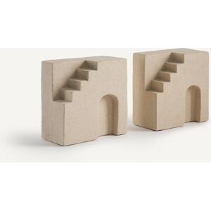 Am.pm Supports-livres Beige - Ensemble de 2 Am.pm Supports-livres Beige - Ensemble de 2