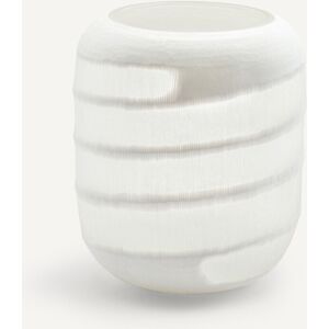 Vase en verre dépoli blanc Topina - Décoration moderne artisanale Vase en verre dépoli blanc Topina - Décoration moderne artisanale