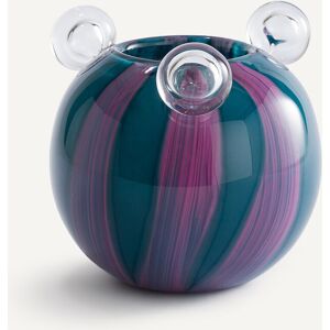 AM.PM Vase en verre soufflé à 3 bulles, H18 cm, Celis AM.PM Vase en verre soufflé à 3 bulles, H18 cm, Celis