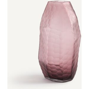 AM.PM Vase en verre dépoli lie de vin, Zenka AM.PM Vase en verre dépoli lie de vin, Zenka