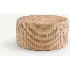 Am.pm Ysée Panier rond en rotin - Fait main & Élégant Am.pm Ysée Panier rond en rotin - Fait main & Élégant