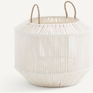 AM.PM Panier rond tissé à la main en coton, petit modèle, FOLO AM.PM Panier rond tissé à la main en coton, petit modèle, FOLO