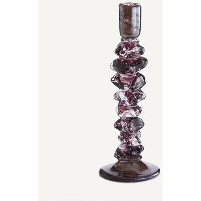 AM.PM Bougeoir en verre soufflé bouche, H35 cm, Qimera AM.PM Bougeoir en verre soufflé bouche, H35 cm, Qimera