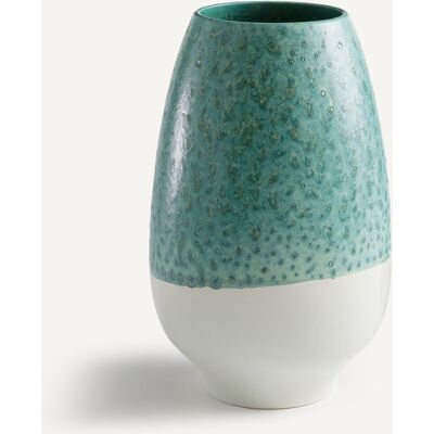 AM.PM Vase bicolore en faïence émaillée, DOLO AM.PM Vase bicolore en faïence émaillée, DOLO