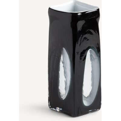 Vase en verre noir Odisha Am.pm grand Vase en verre noir Odisha Am.pm grand