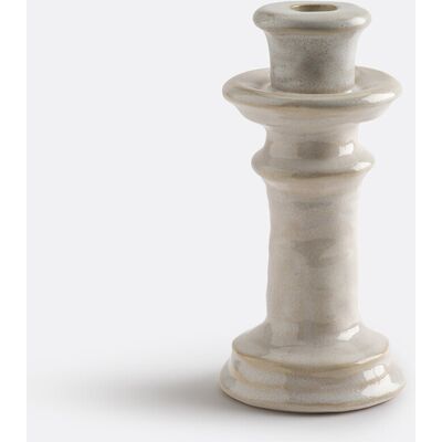 LA REDOUTE INTERIEURS - Thodri - 19.5 cm - Blanc - Bougeoir LA REDOUTE INTERIEURS - Thodri - 19.5 cm - Blanc - Bougeoir