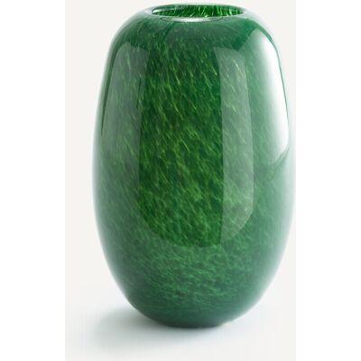 AM.PM Vase flacon en verre soufflé, H30,5 cm, Stine AM.PM Vase flacon en verre soufflé, H30,5 cm, Stine