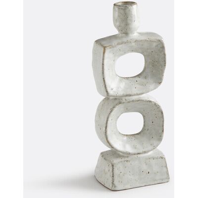 LA REDOUTE INTERIEURS Bougeoir organique en céramique, hauteur 25,5 cm, CERAL LA REDOUTE INTERIEURS Bougeoir organique en céramique, hauteur 25,5 cm, CERAL