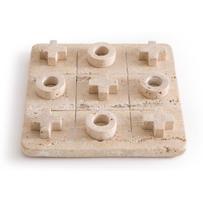 AM.PM Jeu tic-tac-toe en travertin, Trevi AM.PM Jeu tic-tac-toe en travertin, Trevi