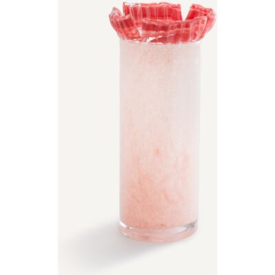 AM.PM Vase en verre coupé au ciseau H26,5 cm, Eloria AM.PM Vase en verre coupé au ciseau H26,5 cm, Eloria