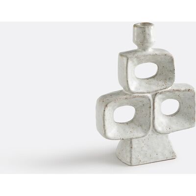 LA REDOUTE INTERIEURS Bougeoir organique en céramique, hauteur 22 cm, CERAL LA REDOUTE INTERIEURS Bougeoir organique en céramique, hauteur 22 cm, CERAL