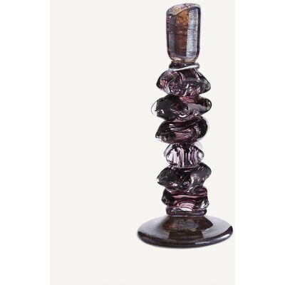 AM.PM Bougeoir en verre soufflé bouche, H29,5 cm, Qimera AM.PM Bougeoir en verre soufflé bouche, H29,5 cm, Qimera