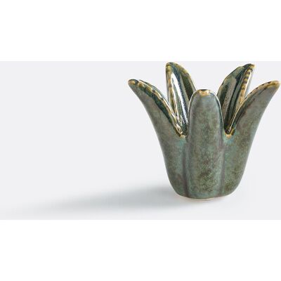 LA REDOUTE INTERIEURS Bougeoir palmier en céramique, hauteur 8,5 cm, TROPIA LA REDOUTE INTERIEURS Bougeoir palmier en céramique, hauteur 8,5 cm, TROPIA
