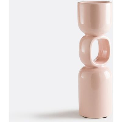 LA REDOUTE INTERIEURS Bougeoir sculptural en céramique, hauteur 31 cm, FOMEA LA REDOUTE INTERIEURS Bougeoir sculptural en céramique, hauteur 31 cm, FOMEA