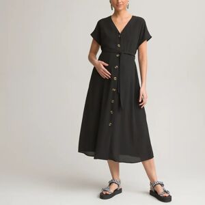 LA REDOUTE COLLECTIONS Robe de grossesse encolure V manches courtes