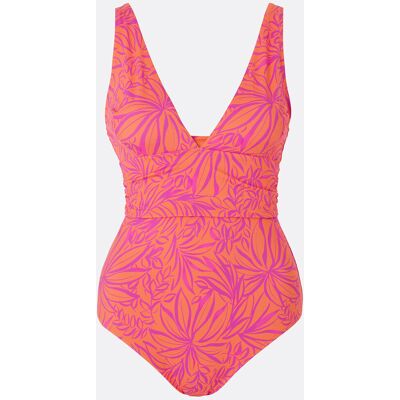 LA REDOUTE COLLECTIONS PLUS Maillot de bain 1 pièce triangle imprimé LA REDOUTE COLLECTIONS PLUS Maillot de bain 1 pièce triangle imprimé