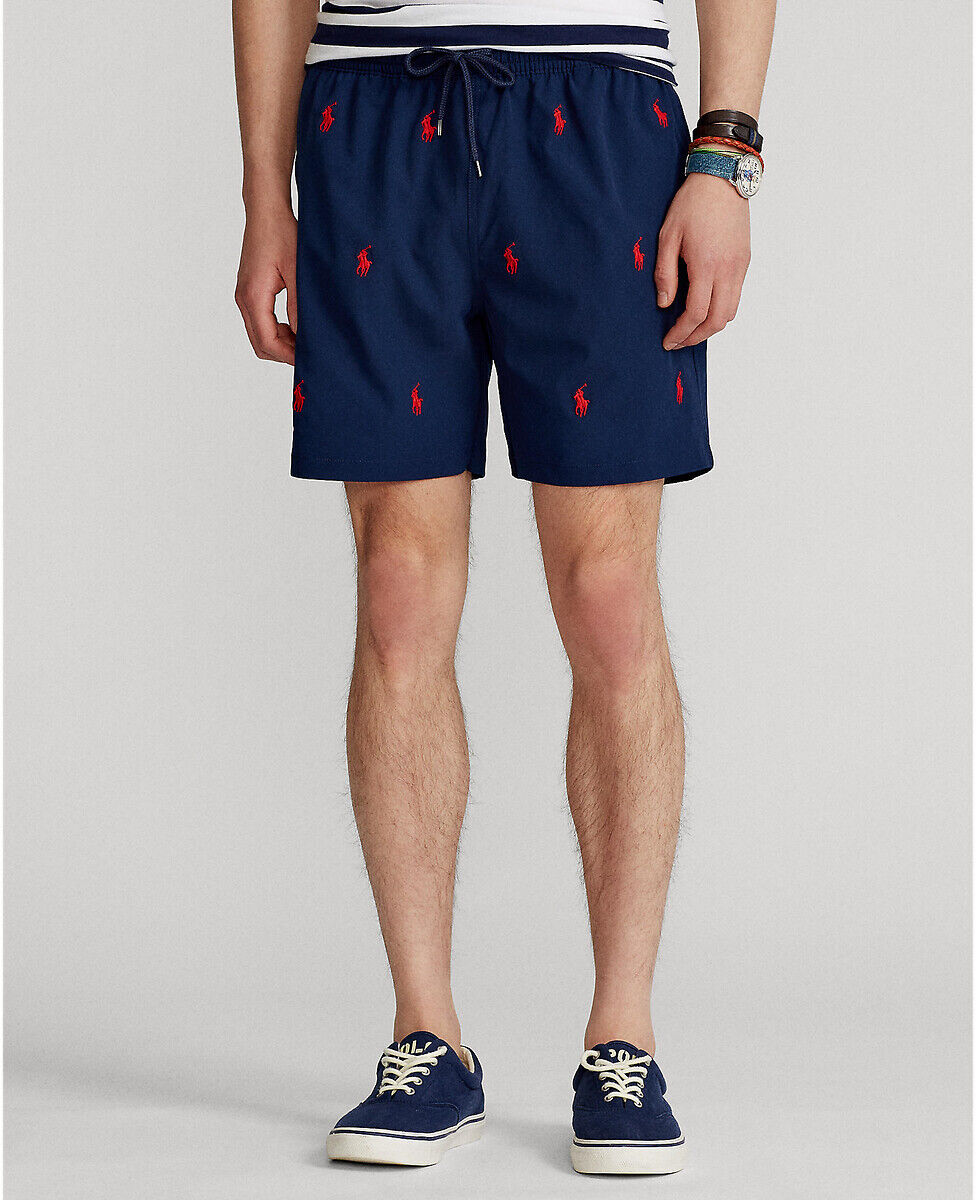 POLO RALPH LAUREN Short de bain mi-long 14 cm Traveler