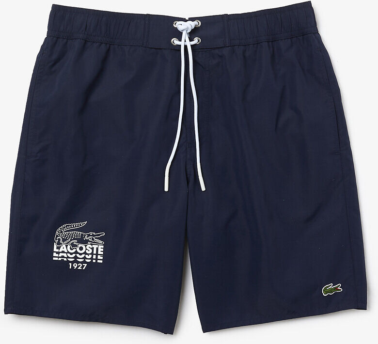 LACOSTE Short de bain mi-long Lacoste Crocodile