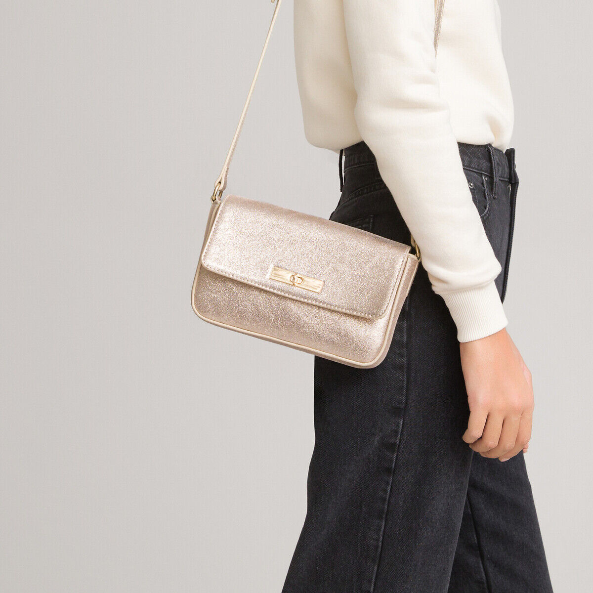 LA REDOUTE COLLECTIONS Sac en cuir brillant