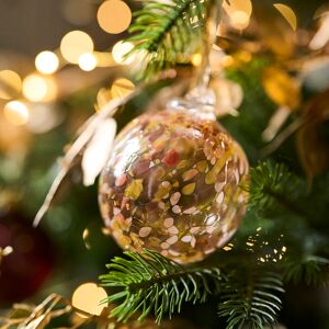 AM.PM Lot de 2 boules de Noël, verre de Murano, Nola