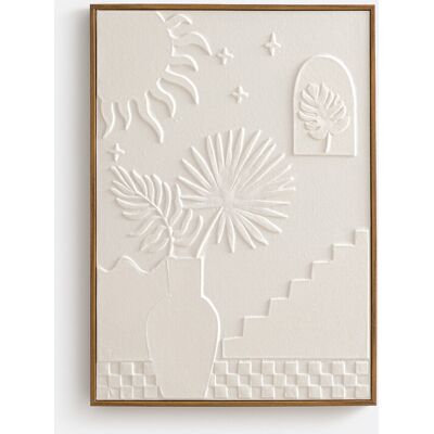 LA REDOUTE INTERIEURS Toile encadrée, longueur 50 x hauteur 70 cm, SANTORA LA REDOUTE INTERIEURS Toile encadrée, longueur 50 x hauteur 70 cm, SANTORA