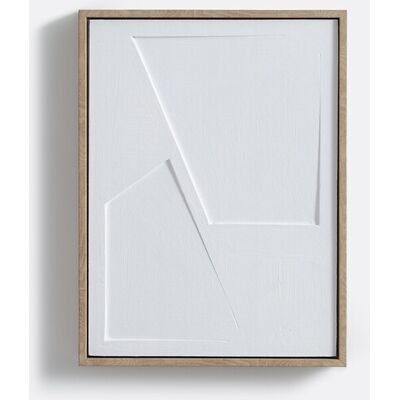 La Redoute Interieurs Taneo Blanc Art Mural - Art Mural La Redoute Interieurs Taneo Blanc Art Mural - Art Mural