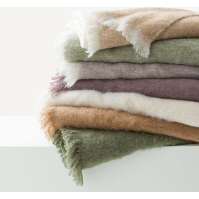 AM.PM Plaid uni, laine et polyamide, Mantas AM.PM Plaid uni, laine et polyamide, Mantas