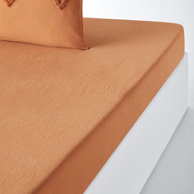 LA REDOUTE INTERIEURS Drap housse en coton pour matelas épais, Assa LA REDOUTE INTERIEURS Drap housse en coton pour matelas épais, Assa