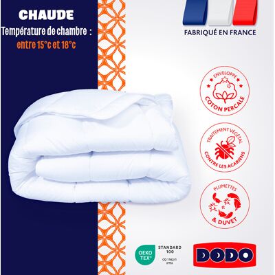 DODO Couette Chaude - 50% Duvet d'oie - Couette DODO Couette Chaude - 50% Duvet d'oie - Couette