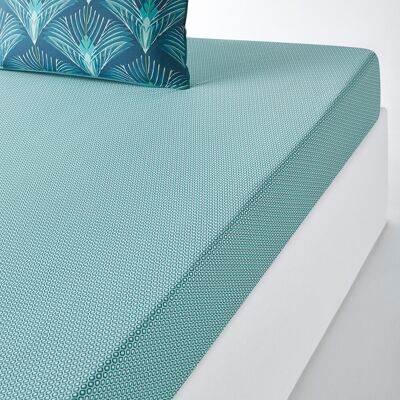 LA REDOUTE INTERIEURS Drap-housse en coton percale - Style Art Déco LA REDOUTE INTERIEURS Drap-housse en coton percale - Style Art Déco
