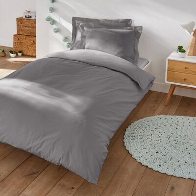 LA REDOUTE INTERIEURS Housse de duvet en coton bio - Blanc LA REDOUTE INTERIEURS Housse de duvet en coton bio - Blanc