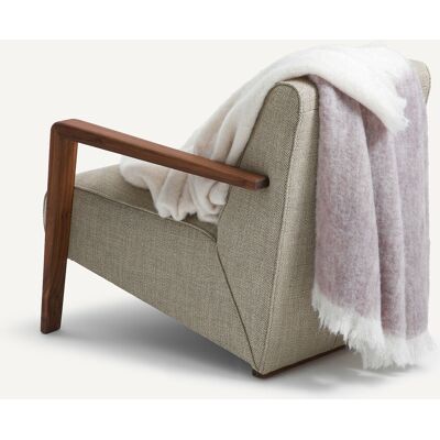 AM.PM Plaid bicolore en laine et polyamide, Tzara AM.PM Plaid bicolore en laine et polyamide, Tzara