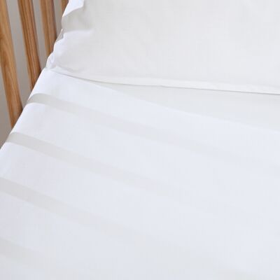 LA REDOUTE INTERIEURS Drap-housse bébé, en percale de coton, bonnet 17 cm LA REDOUTE INTERIEURS Drap-housse bébé, en percale de coton, bonnet 17 cm