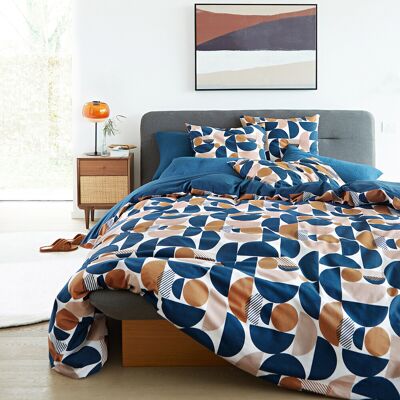 LA REDOUTE INTERIEURS Housse de couette coton, Combo LA REDOUTE INTERIEURS Housse de couette coton, Combo