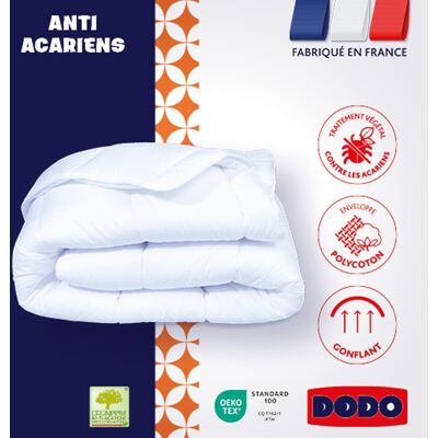 DODO Duvet Hypoallergénique Éco-Confort Blanc DODO Duvet Hypoallergénique Éco-Confort Blanc