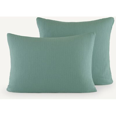 Housse de coussin Yafa en mousseline de coton biologique - Enfant Housse de coussin Yafa en mousseline de coton biologique - Enfant