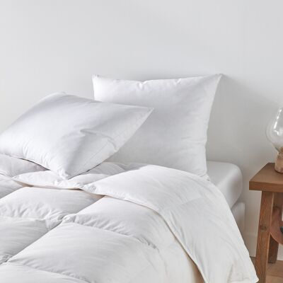 La Redoute Interieurs Coussin Moelleux en Duvet Blanc La Redoute Interieurs Coussin Moelleux en Duvet Blanc