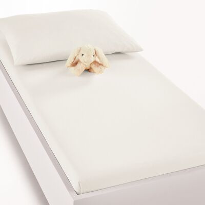 LA REDOUTE INTERIEURS Drap housse en coton biologique - Beige LA REDOUTE INTERIEURS Drap housse en coton biologique - Beige