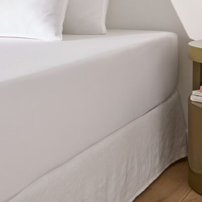 La Redoute Opale Satin de Coton Drap-housse - Literie La Redoute Opale Satin de Coton Drap-housse - Literie