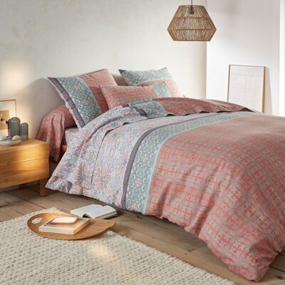 Housse de duvet Bergame en flanelle de coton - Parure Housse de duvet Bergame en flanelle de coton - Parure