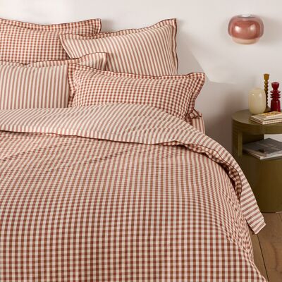 Housse de duvet en coton seersucker La Redoute Interiors - Tailles variées Housse de duvet en coton seersucker La Redoute Interiors - Tailles variées