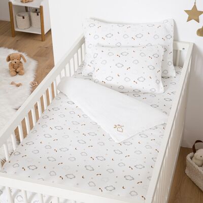 LA REDOUTE INTERIEURS Housse de couette bébé, gaze de coton, Nieva LA REDOUTE INTERIEURS Housse de couette bébé, gaze de coton, Nieva