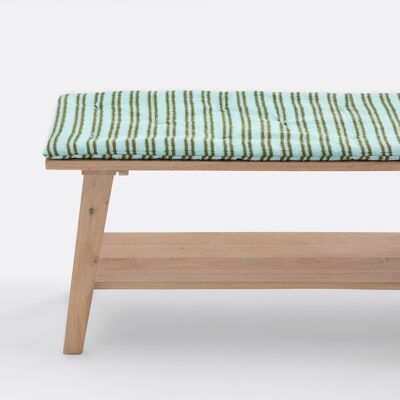 LA REDOUTE INTERIEURS Matelas d'assise, en gaze de coton, imprimé Ikat, ASTI LA REDOUTE INTERIEURS Matelas d'assise, en gaze de coton, imprimé Ikat, ASTI