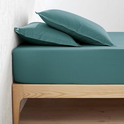 LA REDOUTE INTERIEURS Drap housse en percal de coton - Lit LA REDOUTE INTERIEURS Drap housse en percal de coton - Lit